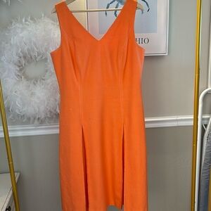 David Mesiter Woman’s Orange Summer Dress size 12